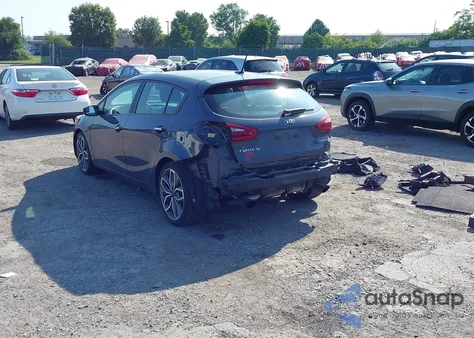 2016 Kia Forte Sx from USA, damaged, VIN KNAFZ5A35G5631861